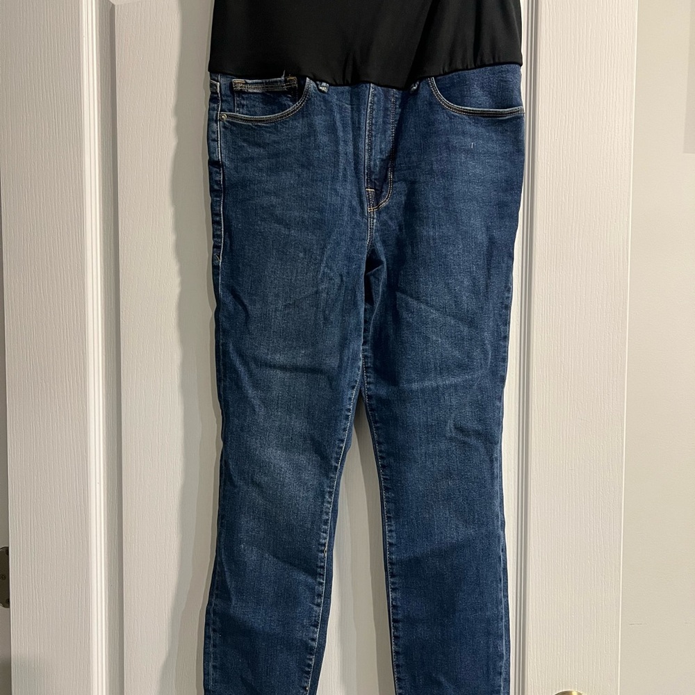 Good American - Maternity Good Legs Crop